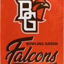 Northwest NCAA Bowling Green Falcons Unisex-Adult Raschel Throw Blanket, 50" x 60", Signature