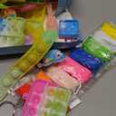 126 Pcs Pop Party Favors for Kids, Treasure Box Toys for Classroom Prizes, Pinata Stuffers, Goodie Bag Filler, Treasure Chest, Carnival Bulk Small Toys, Easter Basket Egg Fillers