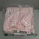 Nayoroom Gingham Duvet Cover Full Size Pink White Plaid Checkered Comforter Cover 3 Pcs Soft Breathable Washed Microfiber Grid Farmhouse Bedding Set with Pillow Shams