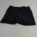 CHRLEISURE Womens Biker Yoga Shorts with Pockets: High Waisted Tummy Control Spandex Workout Athletic Gym Shorts 1 Packs(1Black L)