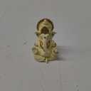 Peach Ivory Finish Ganesha Idol Car Dashboard IdolGanesha Murti Ganpati Idol for Home Decor Puja Lord Ganesh Statue Gift for Office Desk Puja Room Figurine