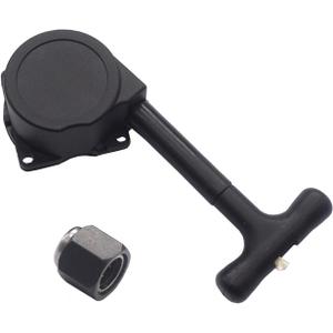 RC R020 Engine Pull Starter & 12mm One Way Bearing R025 Hex Nut Compatible with HSP Redcat Himoto Traxxas 1/10 RC Nitro Car Vertex VX 16 18 SH 21 Engine