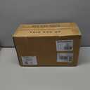 2 Pack 2 Light Oval 12.75" Alabaster Marble Bathroom Wall Sconce Modern Concise Style Wall Light Fixture,Dark Gray Finish for Bedroom Hallway Bedside