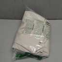 CREATMO US Women's Trench Coat Double-Breasted Classic Lapel Overcoat Belted Slim Outerwear Coat with Detachable Hood (L, White)