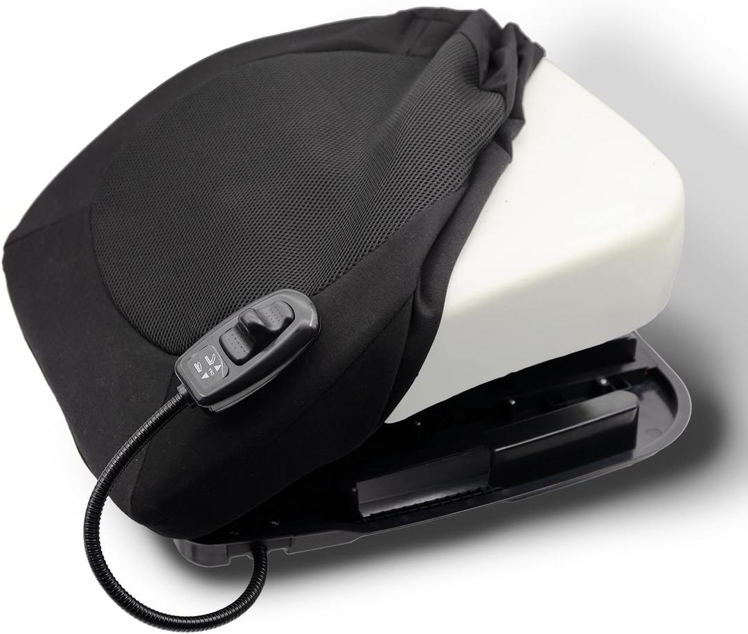 Powered Lift Cushion, Electric Uplift Seat Assist Cushion, Chair Lift and Sofa Stand Assist, Support Up to 220 Lbs