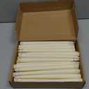 Funtery 48 Pcs Flameless LED Taper Candles 11 Inch Battery Operated Candles Bulk LED Candlesticks Fake Candle Flickering Flames for Christmas Church Wedding Party (Ivory, Classic)