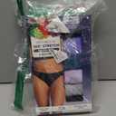 Fruit of the Loom Women's No Show Seamless Underwear, Amazing Stretch & No Panty Lines, (7, Bikini - 6 Pack - Colors May Vary)