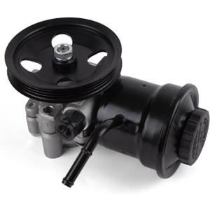 Power Steering Pump with Pulley Reservoir Assembly for Toyota Tacoma 1996-2001 4Runner 1996-2000 2.4L 2.7L L4 Replaces 96-5228 21-5228 44320-35630 44320-60260 44320-35480 4432004043 14237 6099PR