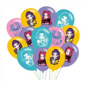 40pcs Demon Movie Hunters Birthday Party Balloons for Demon Movie Hunters Themed Birthday Party Decorations Supplies - 12 Inch