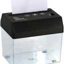 Mini Electric Paper Shredder - Portable Shredder for Home Use - A6 Mini Paper Shredder - Small and Convenient Home Paper Shredder