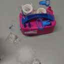 Electric Balloon Pump, Portable 2 Modes Balloon Blower Machine with 14 Balloon Arch Kits, Air Pump for Balloon, Balloon Inflator for Party Decoration (Rose red)