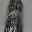 100 PCS Boba StrawsIndividually Wrapped Straws for Smoothiestraws disposable Milkshake, Bubble Tea & Thick DrinksBlack