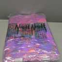 Nush Nush Reusable Pink Iridescent Gift Bags Medium Size  Set of 12 Holographic Pink Gift Bags With Handles - Birthday Gift Bags Bulk, Christmas Bags, Goodie Bags, Party Favor Bags  8x4x10 Size