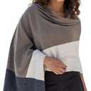 zestt Dreamsoft Travel Scarf, Wrap and Shawl for Women, Organic Cotton (Brownstone)