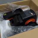 Under Desk Elliptical Machine, Ellipse Leg Exerciser as Seen on TV for Seniors with 12 Speeds, Mini Electric Seated Eclipse Exercise Training, Quiet & Portable Pedal Exerciser with Remote Control