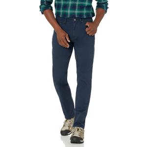 Amazon Essentials Men's Athletic-Fit Pants, 5-Pocket Stretch Twill Work,(36W x 34L, Navy)