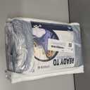 OMERAI Cooling Blankets for Hot Sleepers Twin, Breathable Summer Blanket Coconut Trees Printed Lightweight Blankets for Night Sweats, Cooling Blanket 60"x80" Gray (Darkgrey)