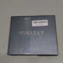 MONASAY Wallet Case Compatible for Galaxy S21 5G, 6.2 inch,[Screen Protector Included][RFID Blocking] Flip Folio Leather Cell Phone Cover with Credit Card Holder, Black