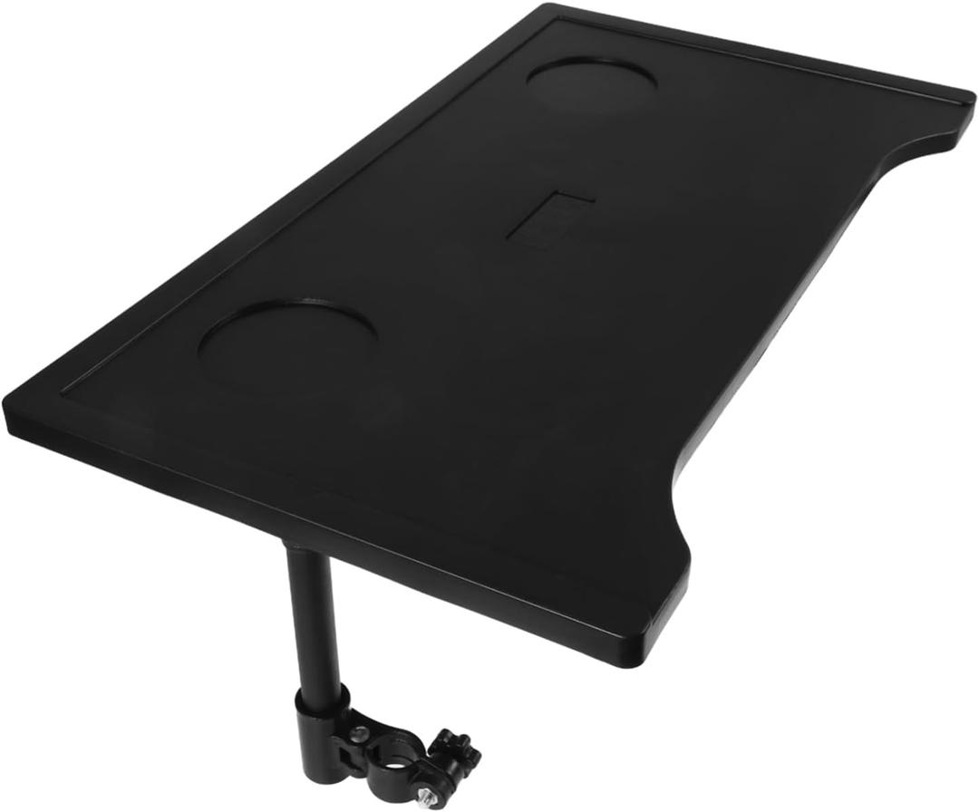 Folding Wheelchair Dining Table Cup Holder Lightweight and Portable Tray for Comfortable Dining for Adults Wheelchairs