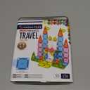Magna-Tiles microMAGS Travel Set Deluxe 55-Piece Magnetic Construction Set, The Original Magnetic Building Brand