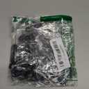 40PCS M4 Heavy Duty Carabiner Clip, 1.57Inch Snap Hook Quick Link Small Carabiner Clips,Spring Link Buckle for Fishing Camping Hammock Dog Leashes-110LBS Holding Capacity (Black)