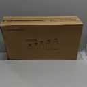 novelinks 64 oz Large Plastic Mason Jars with Airtight Lids, 4 Pack Big Jars Wide Mouth and Plastic Storage Containers for Pantry, Pickle, Sauce, Sugar (4 Pack,Silver)