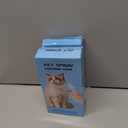 2 x 4-in-1 Pet Steam Spray Brush With Handle, Rubber Brush With Release Button, Dog Comb for Longhair & Shorthair Cat & Dog Cleaner (Blue)