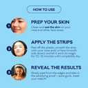 Bior Nose+Face Blackhead Remover Strips, Deep Cleansing Strips for Nose, Chin, or Forehead, Instant Blackhead Removal and Pore Unclogging, Oil-free, Non-Comedogenic Use, Value Size 24 Count