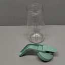 Momcozy Glass Breast Milk Pitcher, Formula Breastmilk Storage Container, Heat & Cold Resistant, No Leak Pitcher for Breastmilk with Wide Mouth, Fast Baby Formula Maker, 48OZ, 1 Count (Green)