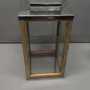HD Designs Metal & Wood Lantern