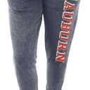 Blue 84 NCAA Womens NCAA Officially Licensed Women's Jogger Sweatpants Burnout (X-Large, Team Color)