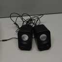 FUNLOGY Speaker - 14W Stereo PC Speakers, USB Powered, Compact Size with 30 Tilt Design, Volume Dial Control, for Desktop, Laptop, Monitor, Gaming Consoles, Black