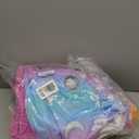 Maitys Sensory Peapod Chair for Kids, 60 Inch Inflatable Pea Pod Canoe for Autistic Children with Autism ADHD Sensory Toy, Includes Electric Air Pump(Unicorn)