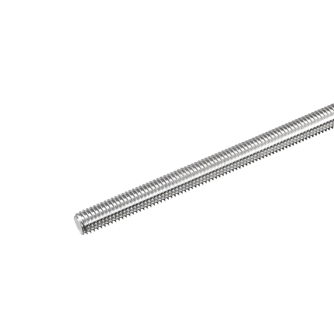 MECCANIXITY Fully Threaded Rod M8 x 500mm 1.25mm Thread Pitch 304 Stainless Steel Right Hand Threaded Rods Bar Studs