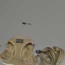 Dog Harness with Leash Set, No Pull Adjustable Reflective Step-in Puppy Pet Vest Harnesses for Small Medium Large Dogs and Cats,Beige XS