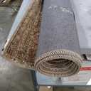 Loloi Amber Lewis Cambria Collection CBR-07 Ocean/Bark 6'-0" x 9'-0" Area Rug Jute, Neutral, Vintage Style, Antique Tone, Living, Bedroom, Dining, Carpet