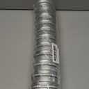 4 Ounce Aluminum Tin Jar Refillable Containers 120 ml Aluminum Screw Lid Round Tin Container Bottle for Cosmetic, Lip Balm, Cream, 12 Pack(Silver)