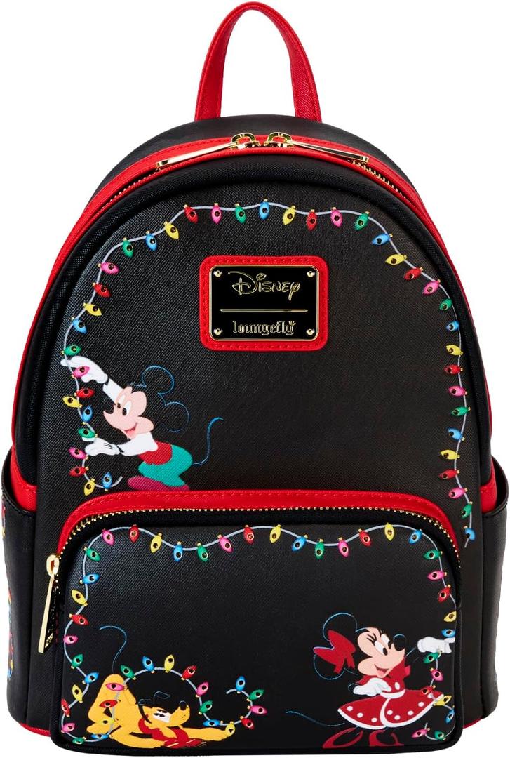 Loungefly Disney Mickey's Light Up Decorations Mini Backpack