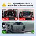 2+32G 9-inch Android 13 Car Stereo for Ford Escape 2013, 2014, 2015, 2016 IPS Touchscreen Screen Car Radio with Carplay & Android Auto Support Backup Camera GPS FM Navi BT SWC