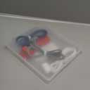 5 Pack Ultra Strong Magnetic AirPods Pro Straps, Anti-Lost Neck Cord for AirPods Pro 3 2025,AirPods 4th, AirPods Pro 2nd/1st, AirPod 3rd, AirPod 2nd/1st - 5 Pcs Silicone Sports Lanyard and 2 Ear Hook (A4-black+white+red+grey+blue)