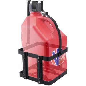 SPARKWHIZ Fuel Jug Container Holder Mount, Gas Can 5 Gallon Holder Rack, Mouting Bracket Compatible with VP Racing Can 5 Gallon (Holder only), 1 Pack