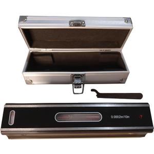 8'' Master Precision Level Metal Box 0.0002"/10" Accuracy Strip Level for Checking Straightness Parallelism Surface of Machine Tools Equipment Check Work of Machinists Toolmaker