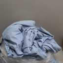 Extra Deep Split King Sheet Set - 7 Piece Breathable and Cooling Sheets - Hotel Luxury Bedding for Women, Men, Kids & Teens - Easy Secure Fit - Soft & Wrinkle Free - Extra Deep Pockets - Light Blue (21 - Baby Blue)