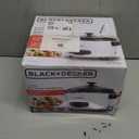 BLACK+DECKER Rice Cooker 6-Cup (Cooked) with Steaming Basket, Removable Non-Stick Bowl, White