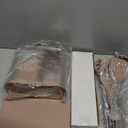 17 Pieces Kitchen Utensils Set and Knife Set with Acrylic Block, Silicone Utensils Set for Cooking, Sharp Stainless Steel Knife Block Set with Built-in Sharpener Dicing Chopping (Pink)