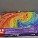 158 Pcs Art Supplies for Kids Ages 4-8, 6-8, Deluxe Art Kit Crafts Drawing Painting Set with Colored Pencils, Crayons, Markers - Christmas Birthday Gift for 3 4 5 6 7 8 Year old Girls Boys