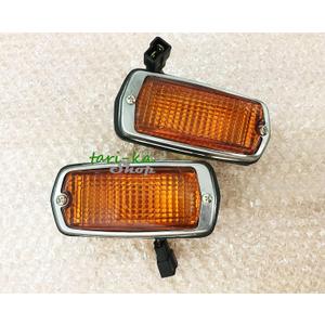 TRS Front Side Marker Lights Amber Lens For DATSUN 510 240Z 260Z 280Z 120Y B210 1200
