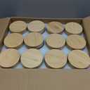 TBWIND 12 Pack 16oz Glass Jars with Bamboo Lids, Spoons, Airtight Overnight Oats Containers, Salad& Yogurt Storage, Mason Jars for Snacks, Spices, Meal Prep Reusable
