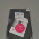 REECHO 24" Straight Clips in hair extensions Clips on HE008 Hairpieces Synthetic Hair Extensions for Women 5 Clips per Piece - Black Brown