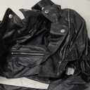 Goth Crop Top for Women 80s Emo Alt Punk Jacket Coat (Large)